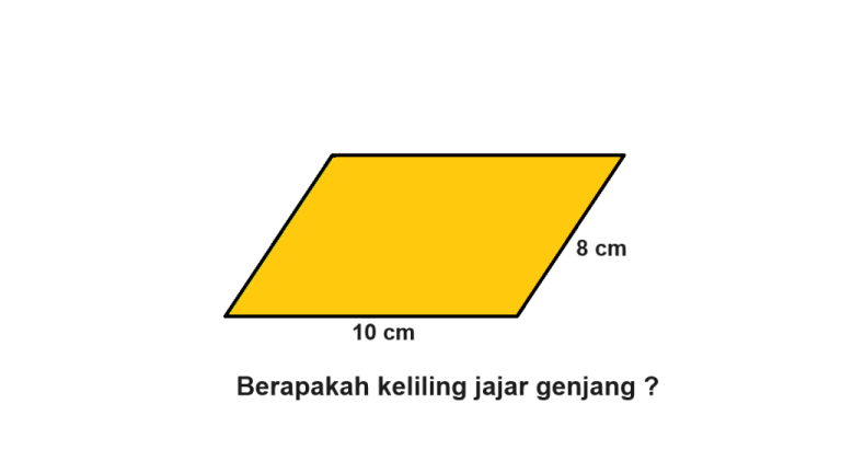 Ternyata Ini 7 Contoh Soal Keliling Jajargenjang Kelas 4 SD yang Sering Keluar Saat Ujian
