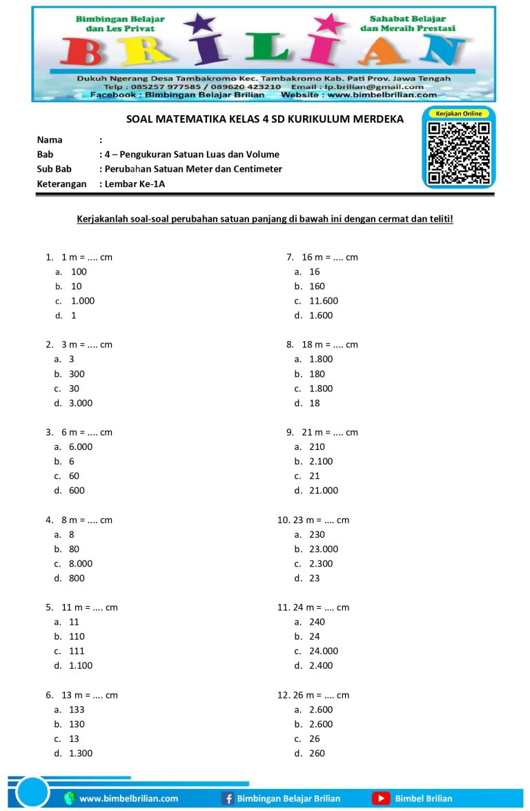 contoh soal ki4 tema 1 kelas 4 sd